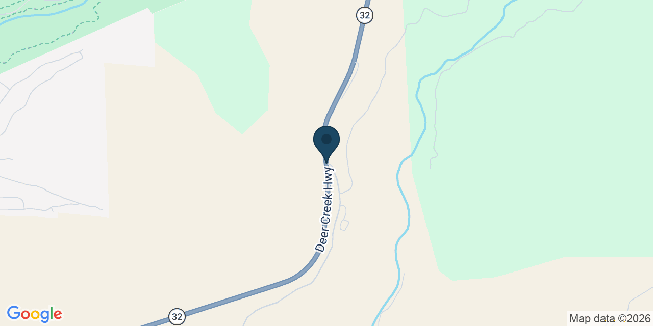Map showing Butte County, CA
