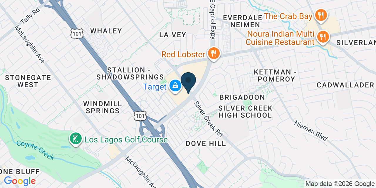 Map showing San Jose, Santa Clara County, CA