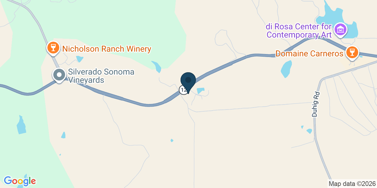 Map showing Napa, Napa County, CA