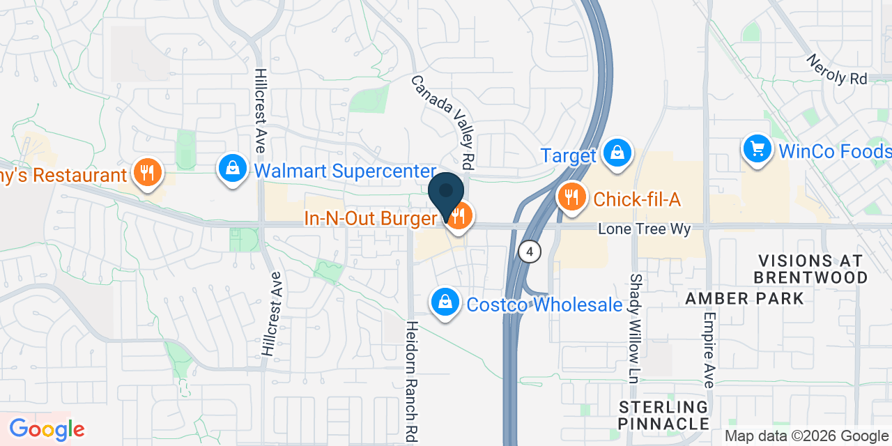Map showing Contra Costa County, CA