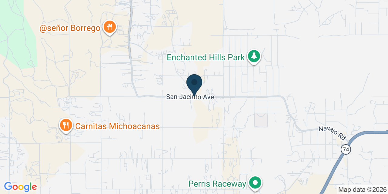 Map showing Good Hope, Riverside County, CA