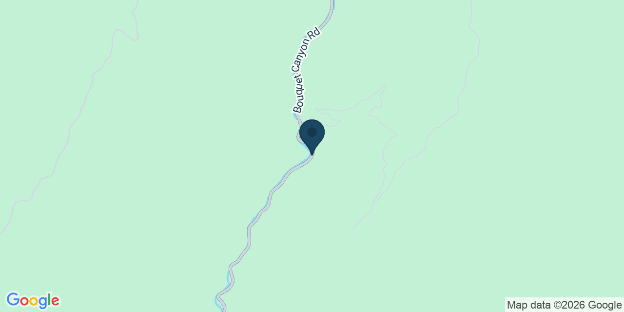 Map showing Los Angeles County, CA