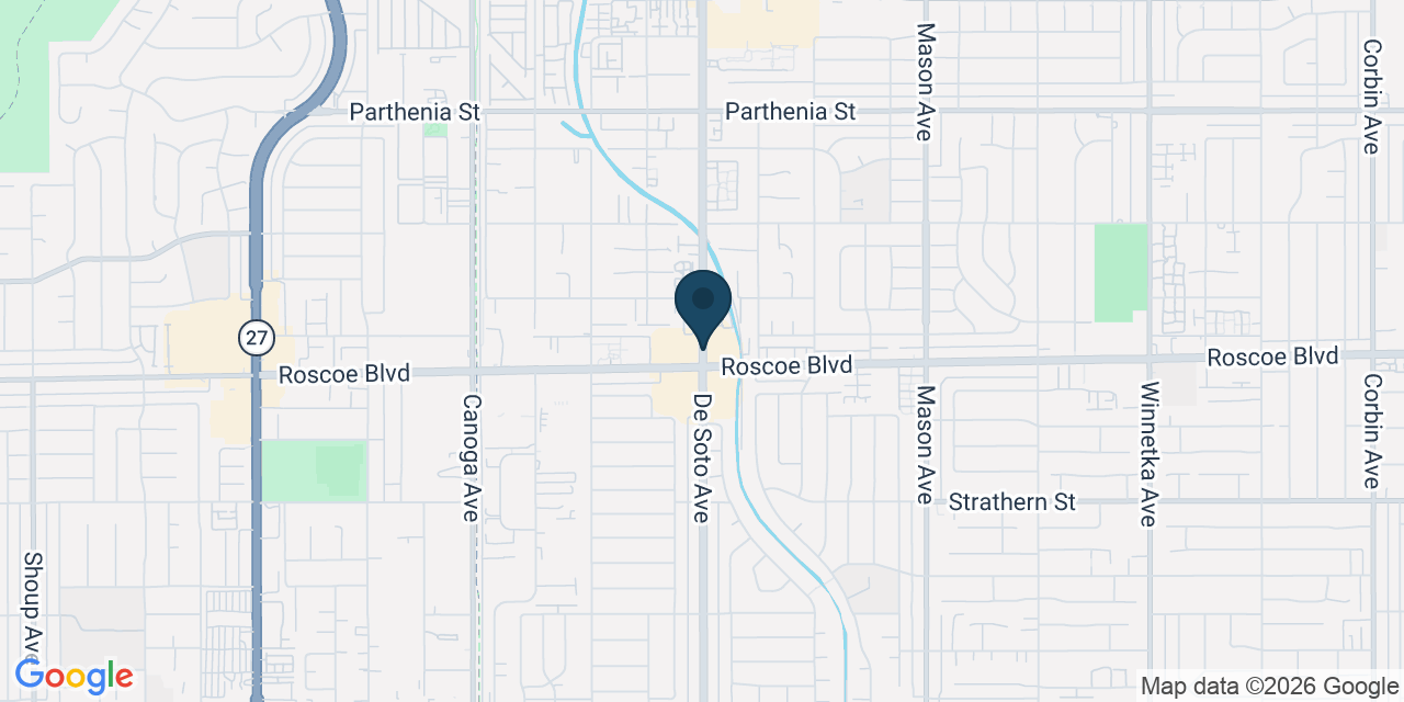 Map showing Los Angeles, Los Angeles County, CA