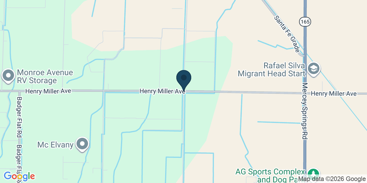 Map showing Merced County, CA