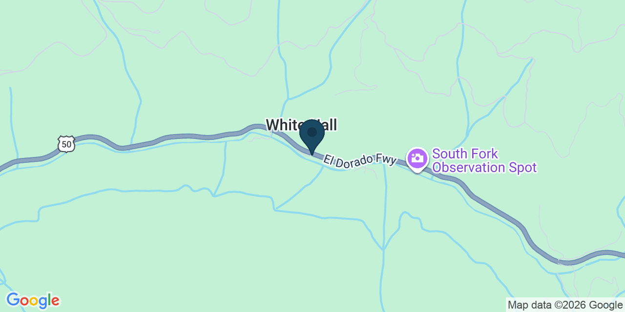 Map showing Pollock Pines, El Dorado County, CA