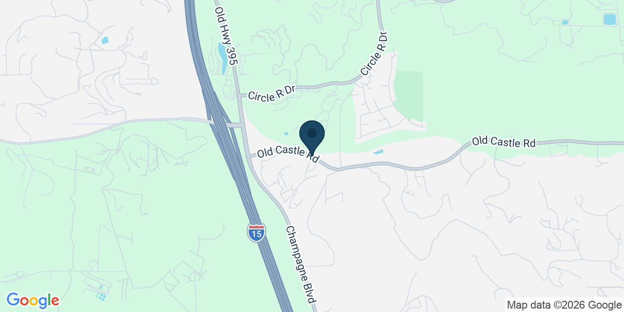 Map showing San Diego County, CA