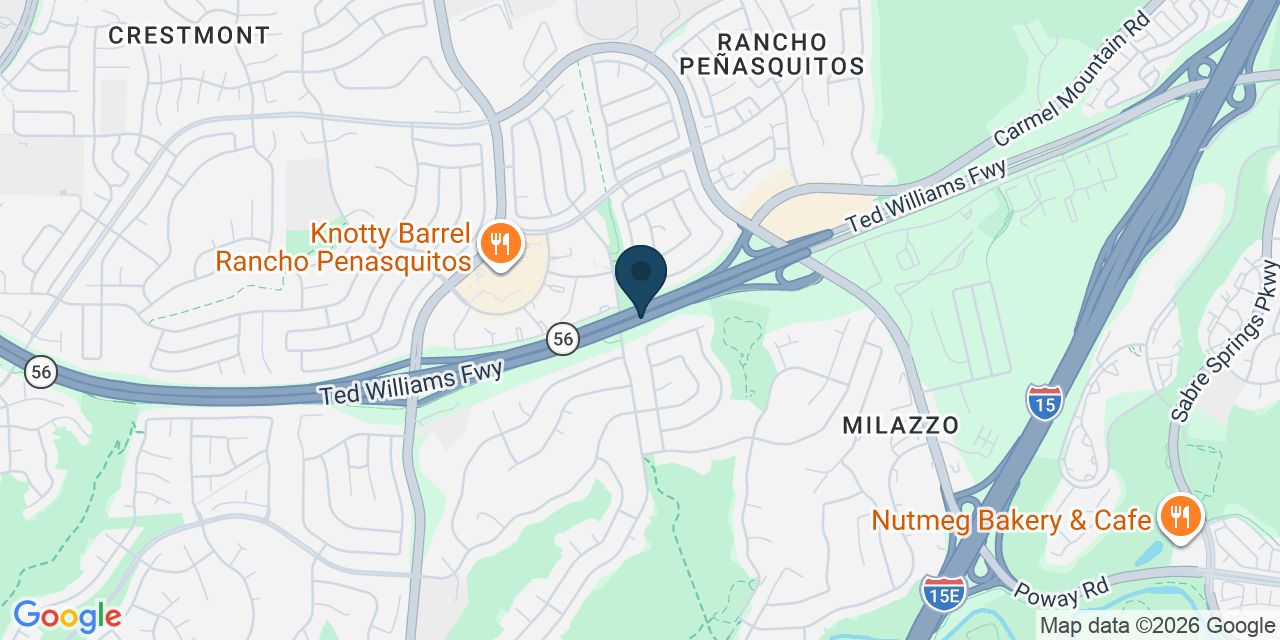 Map showing San Diego, San Diego County, CA