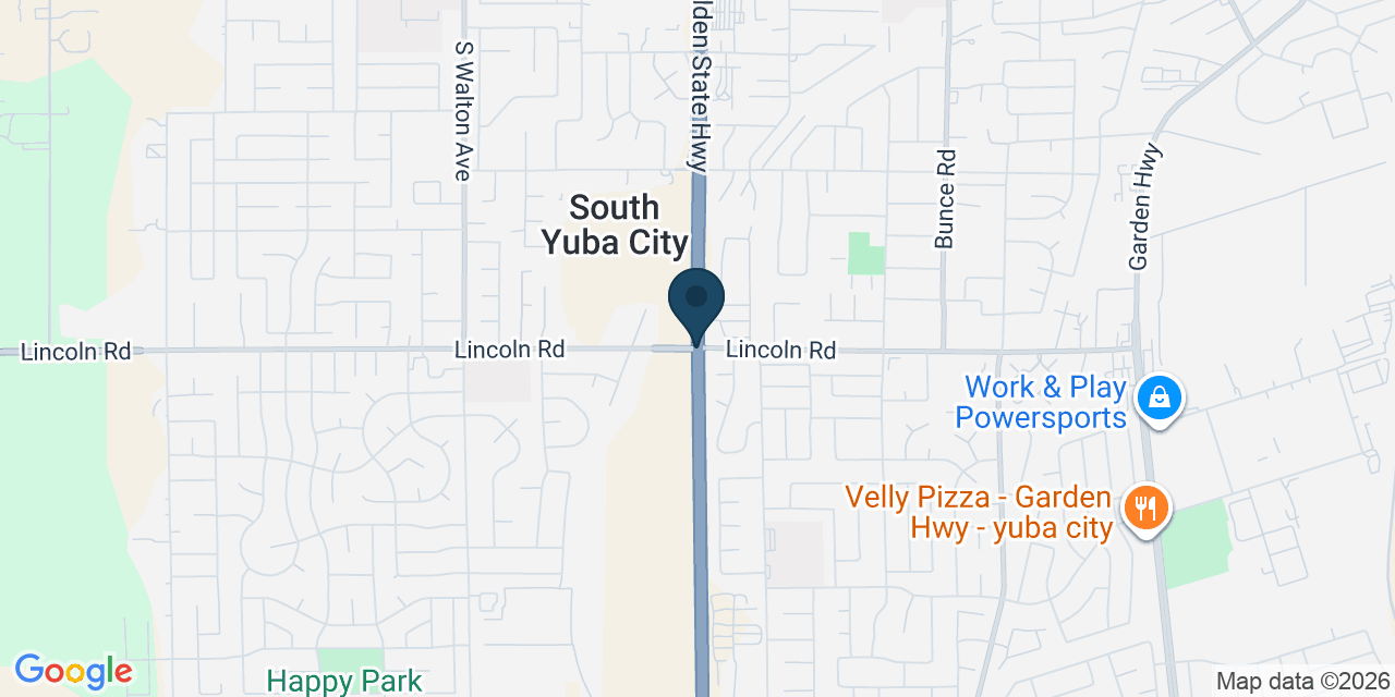 Map showing Sutter County, CA