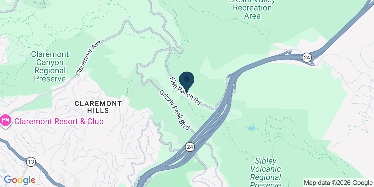 Map showing Contra Costa County, CA