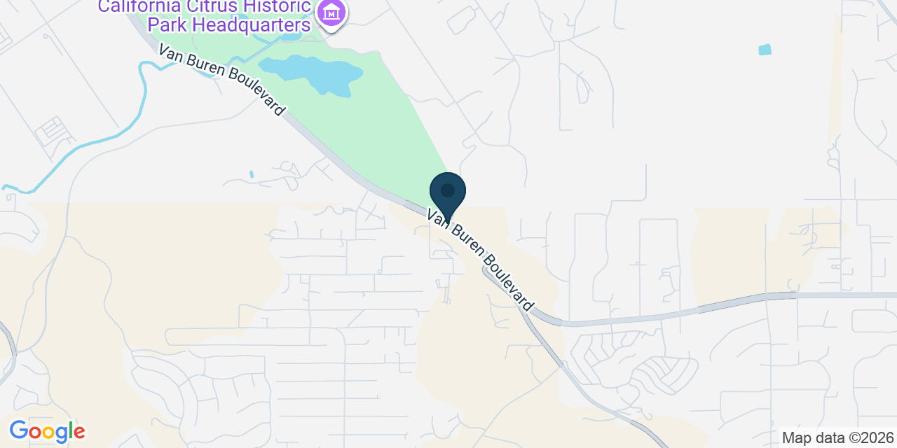 Map showing Woodcrest, Riverside County, CA