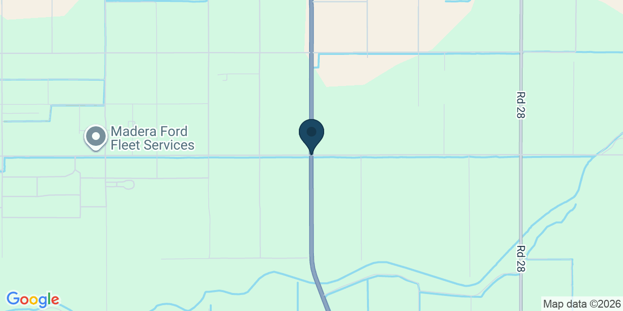 Map showing Madera County, CA