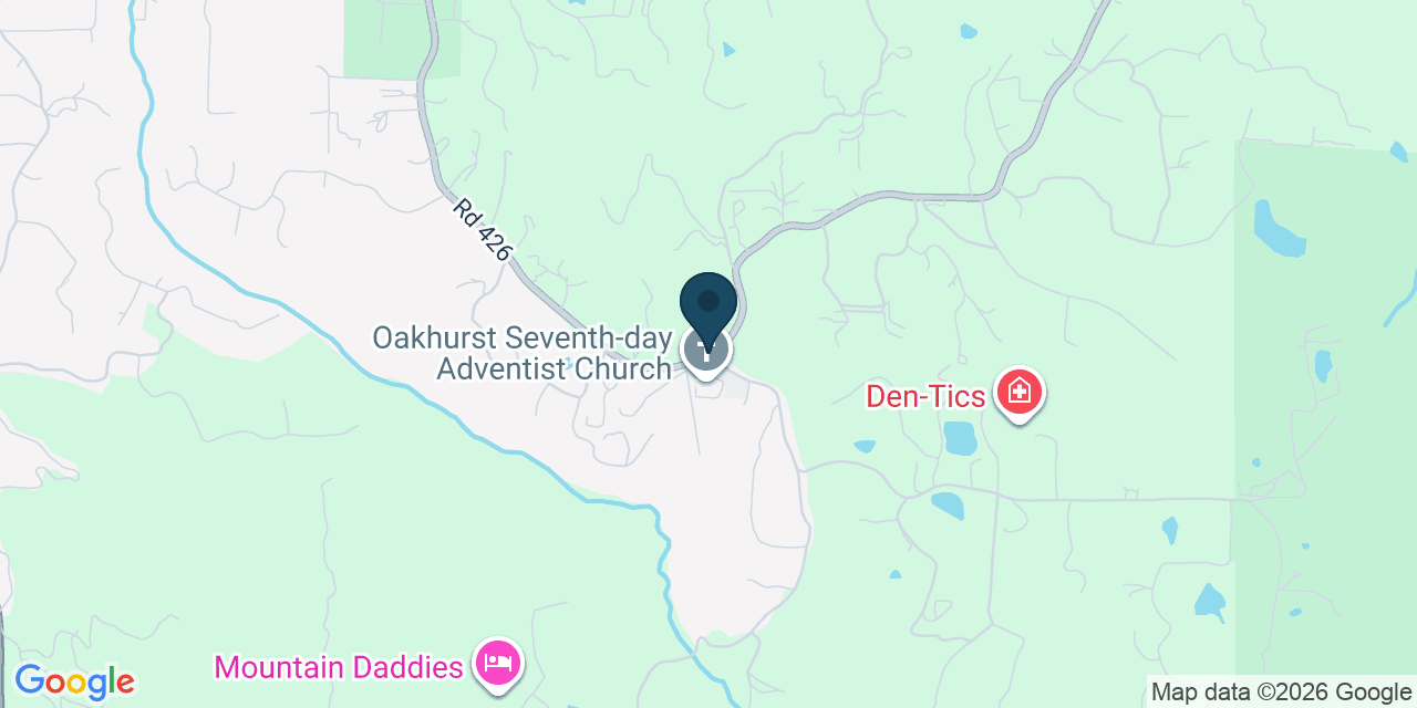 Map showing Oakhurst, Madera County, CA
