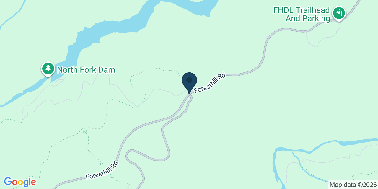 Map showing Placer County, CA