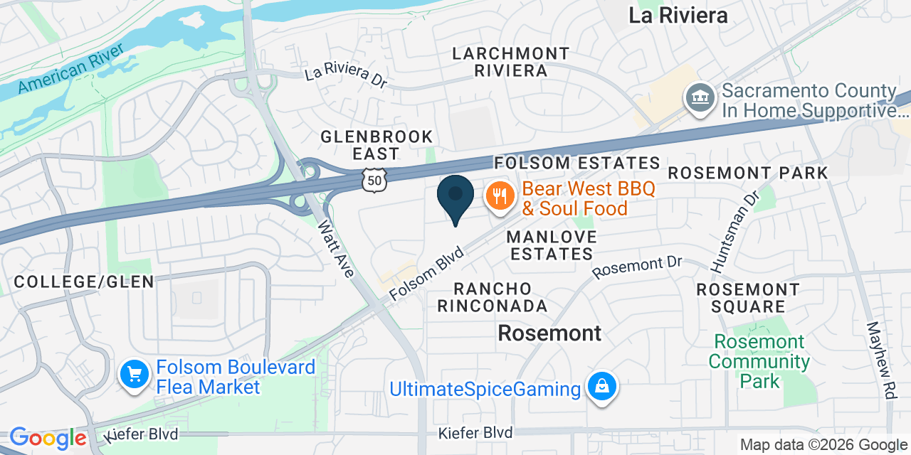 Map showing Sacramento, Sacramento County, CA