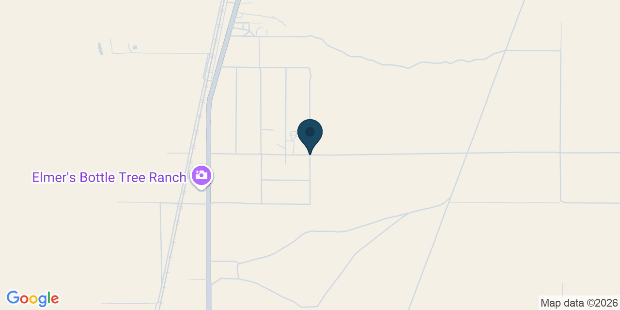 Map showing San Bernardino County, CA