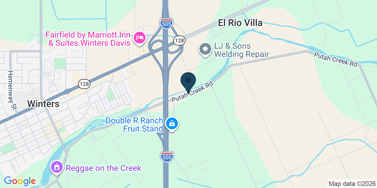 Map showing Solano County, CA