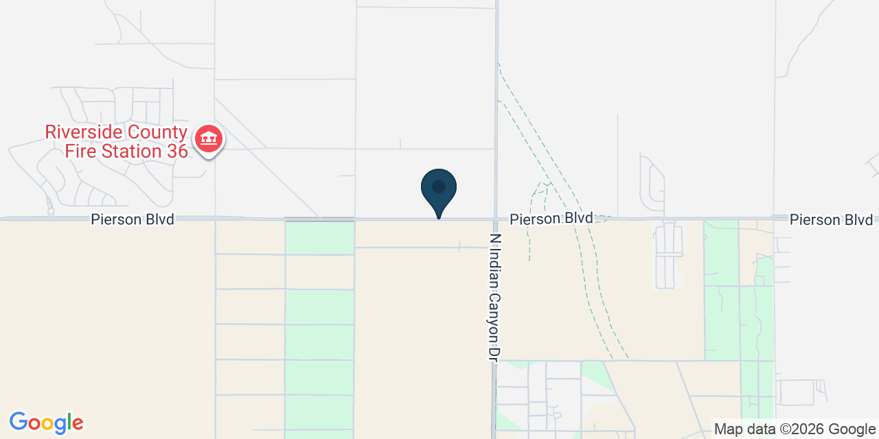 Map showing Riverside County, CA