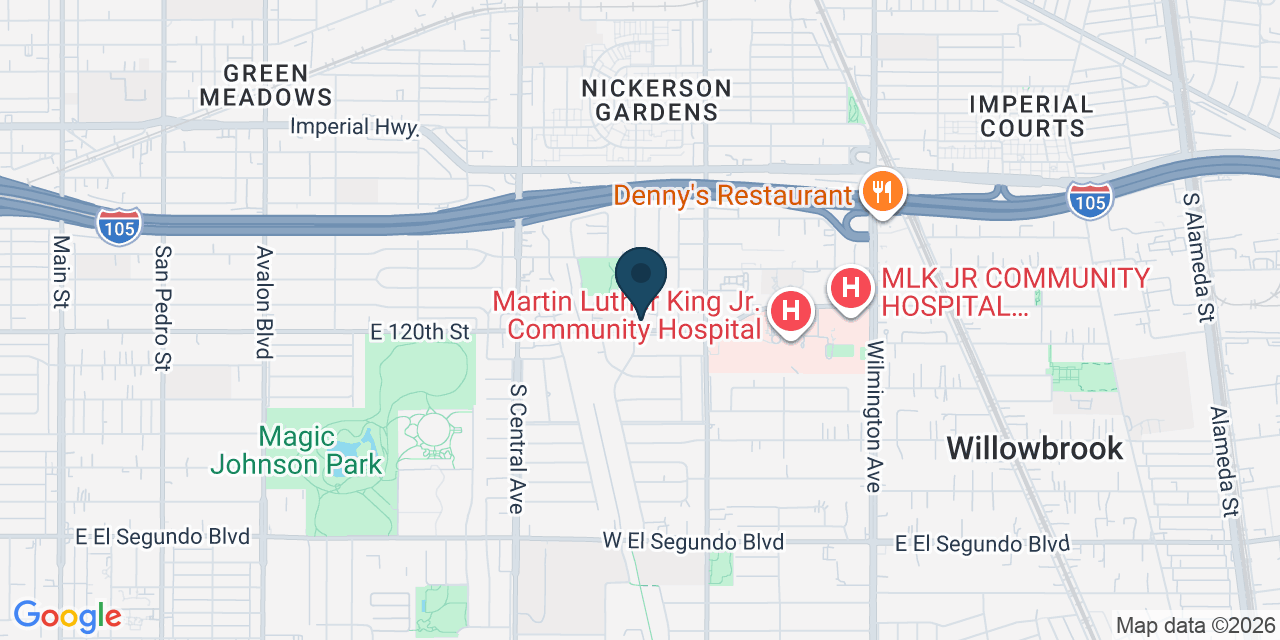 Map showing Los Angeles, Los Angeles County, CA