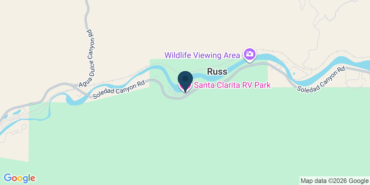Map showing Santa Clarita, Los Angeles County, CA
