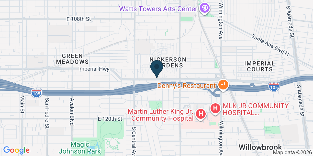 Map showing Los Angeles, Los Angeles County, CA