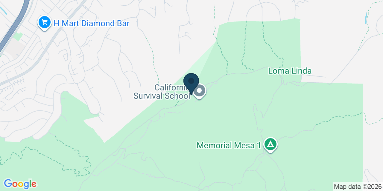 Map showing California