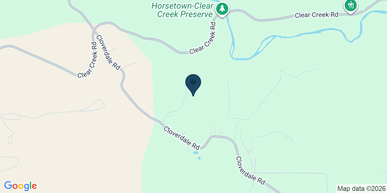Map showing Anderson, Shasta County, CA