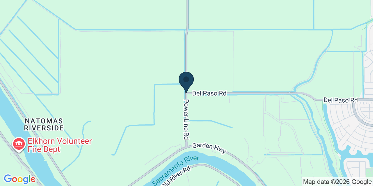 Map showing Sacramento County, CA