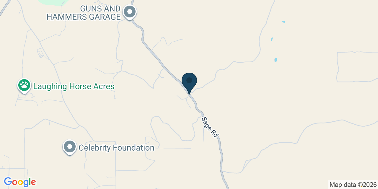 Map showing Sage, Riverside County, CA