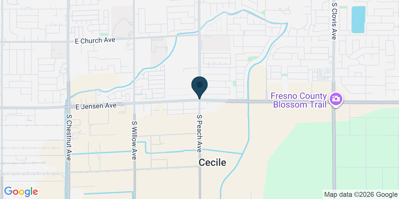 Map showing Fresno, Fresno County, CA