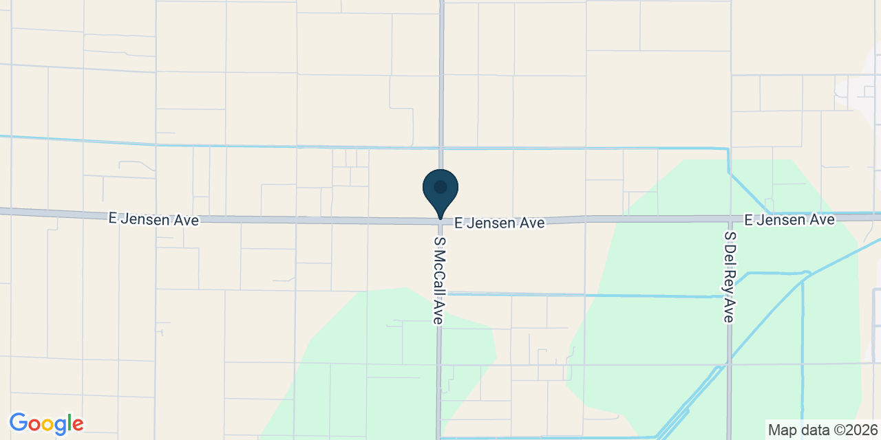 Map showing Fresno County, CA