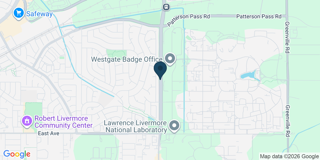 Map showing Livermore, Alameda County, CA