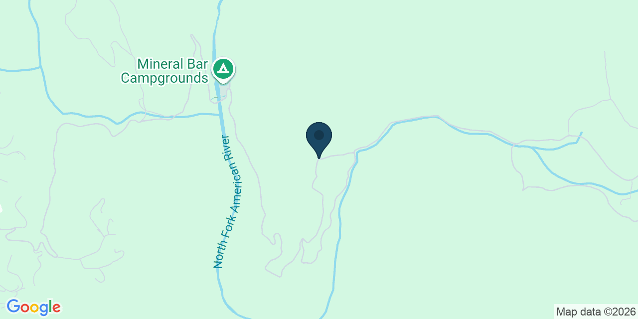 Map showing Colfax, Placer County, CA