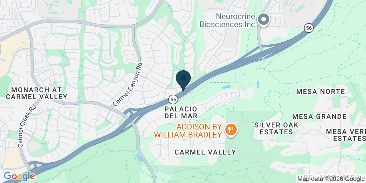 Map showing San Diego, San Diego County, CA