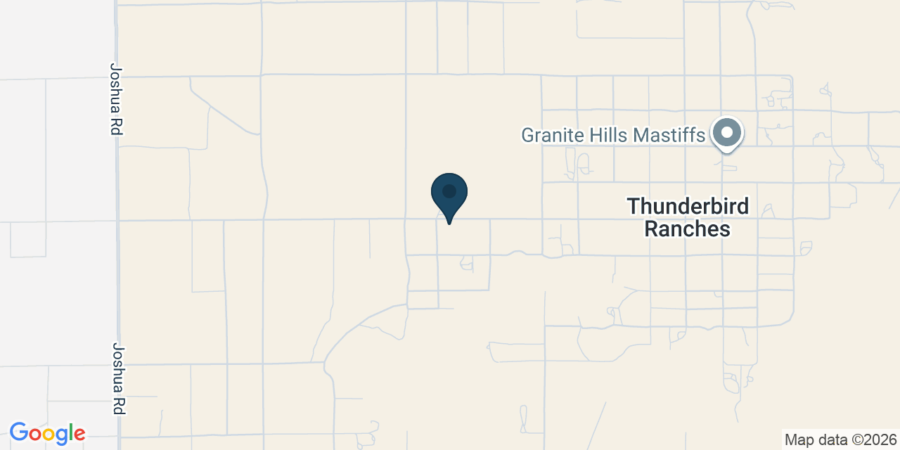 Map showing Apple Valley, San Bernardino County, CA