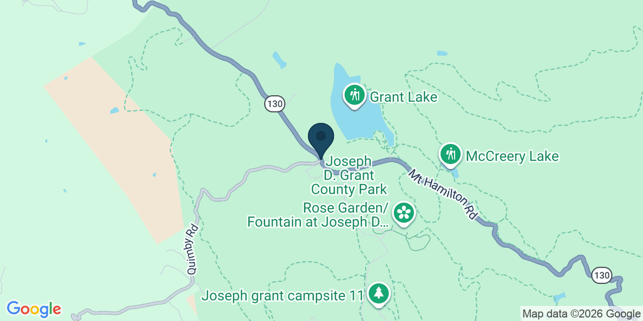 Map showing Santa Clara County, CA