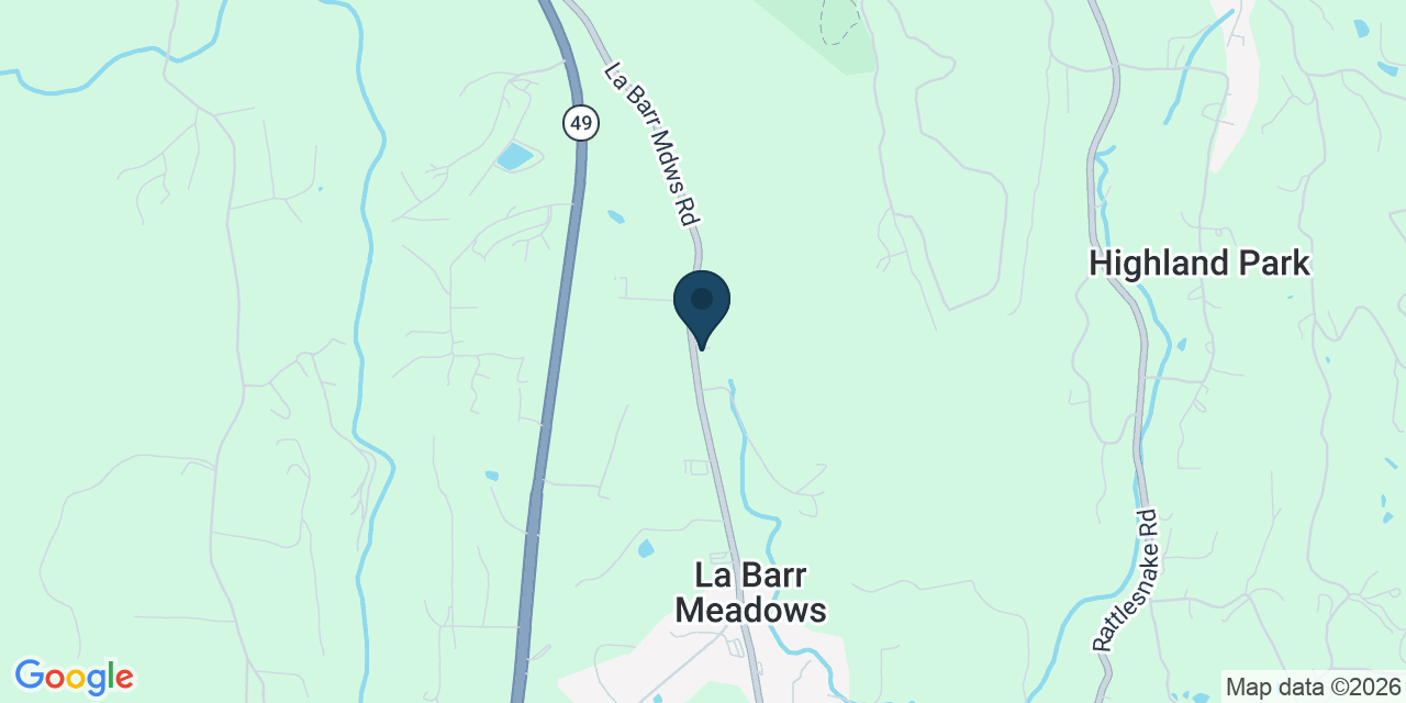 Map showing Grass Valley, Nevada County, CA