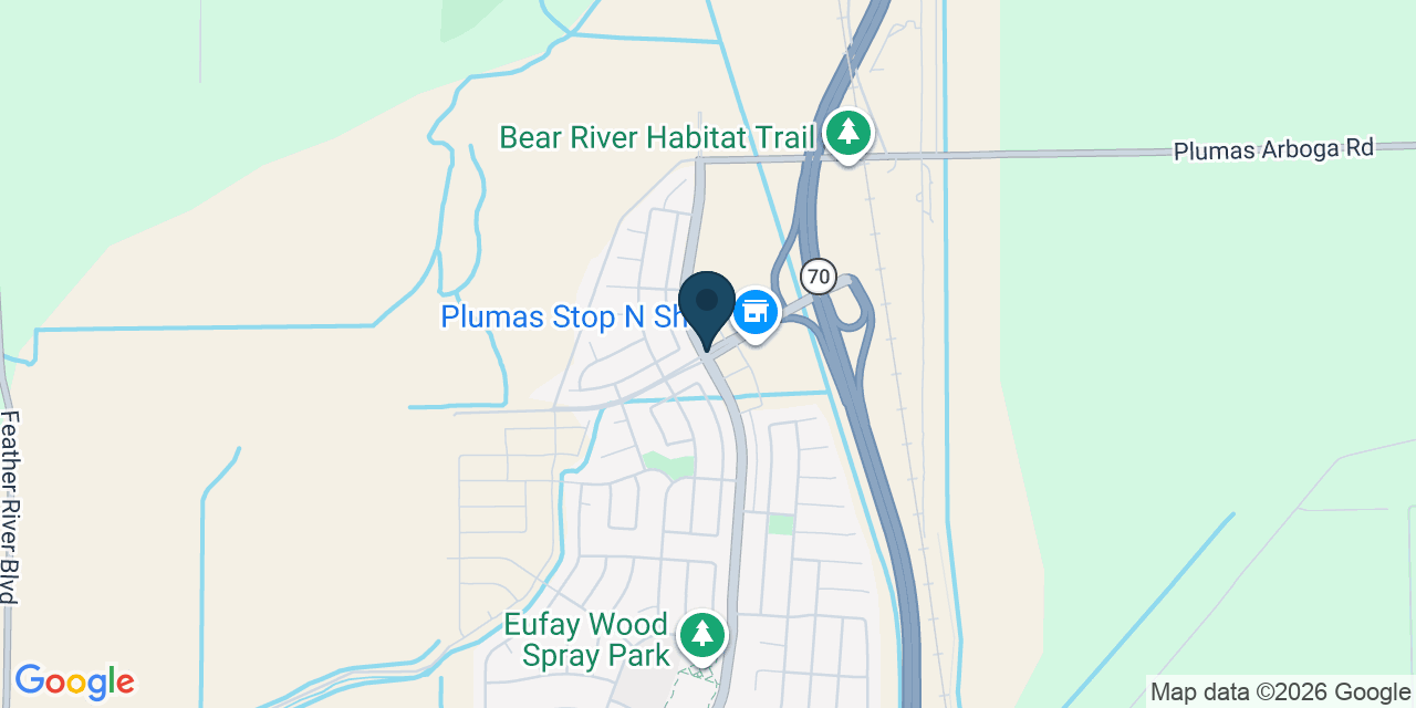 Map showing Plumas Lake, Yuba County, CA