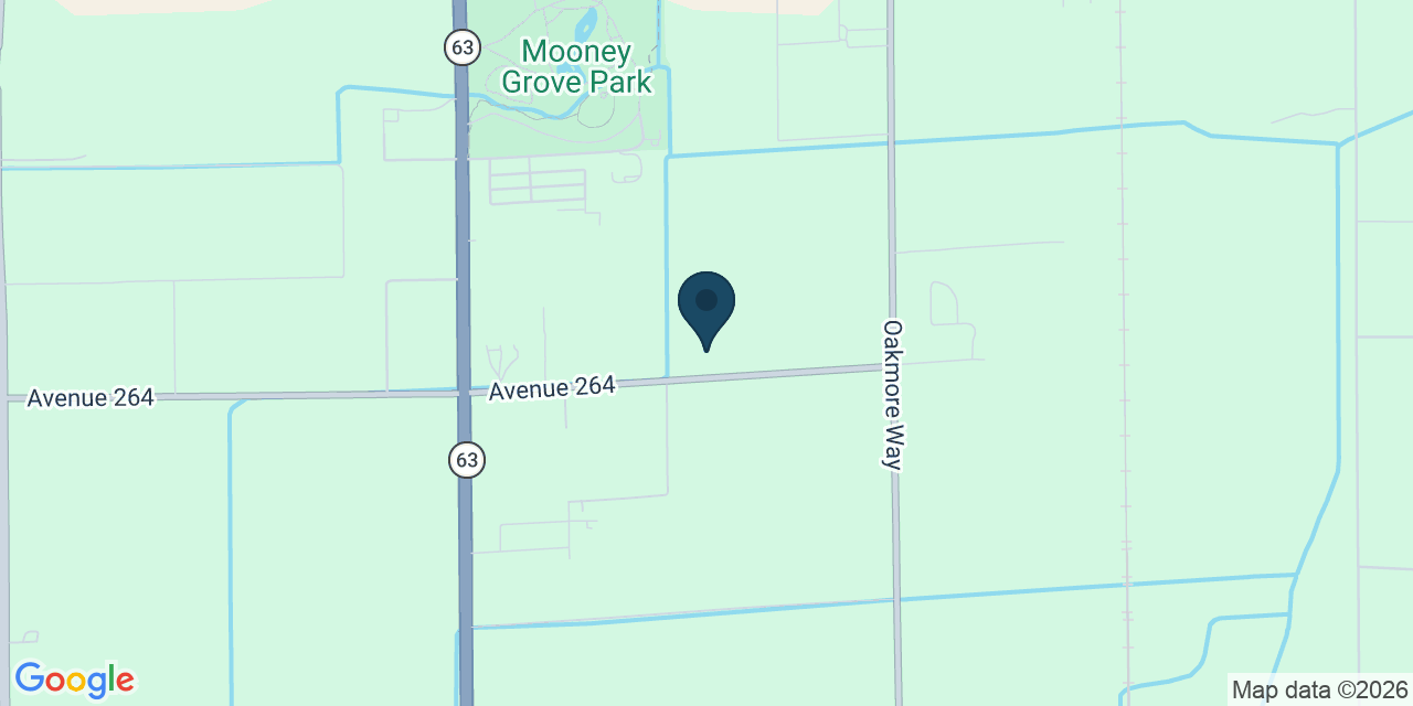 Map showing Visalia, Tulare County, CA