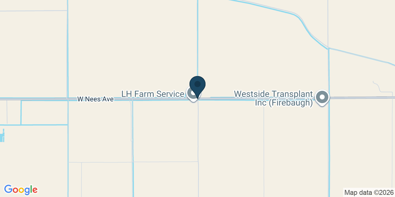 Map showing Fresno County, CA
