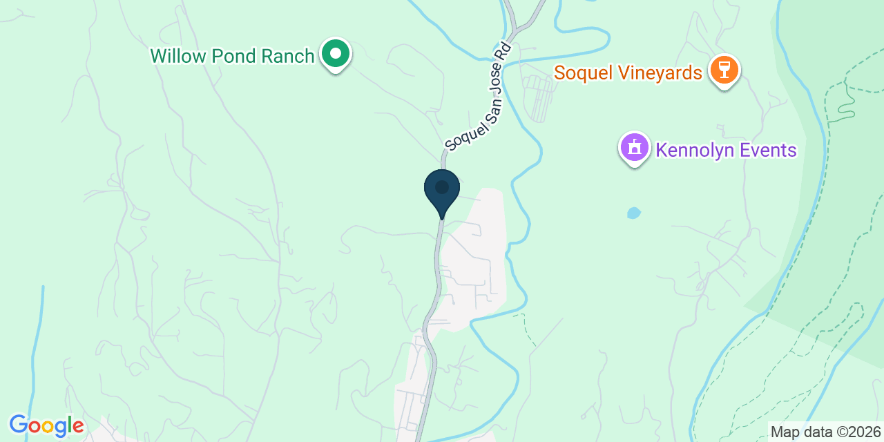 Map showing Soquel, Santa Cruz County, CA