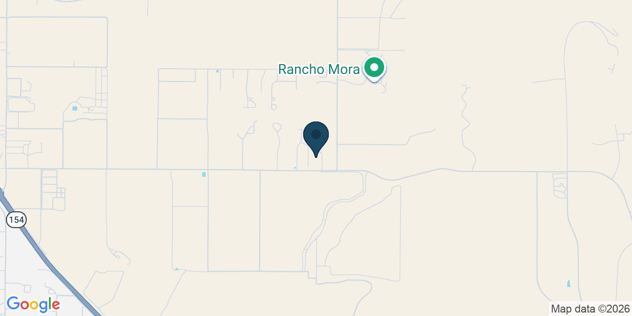 Map showing Santa Ynez, Santa Barbara County, CA