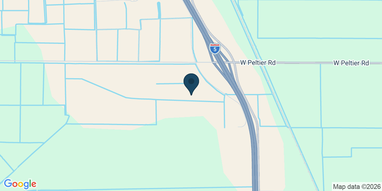 Map showing Thornton, San Joaquin County, CA