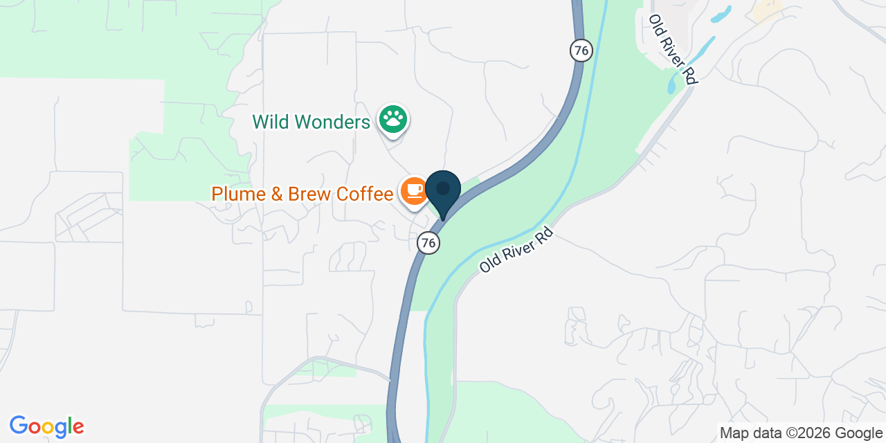 Map showing Bonsall, San Diego County, CA