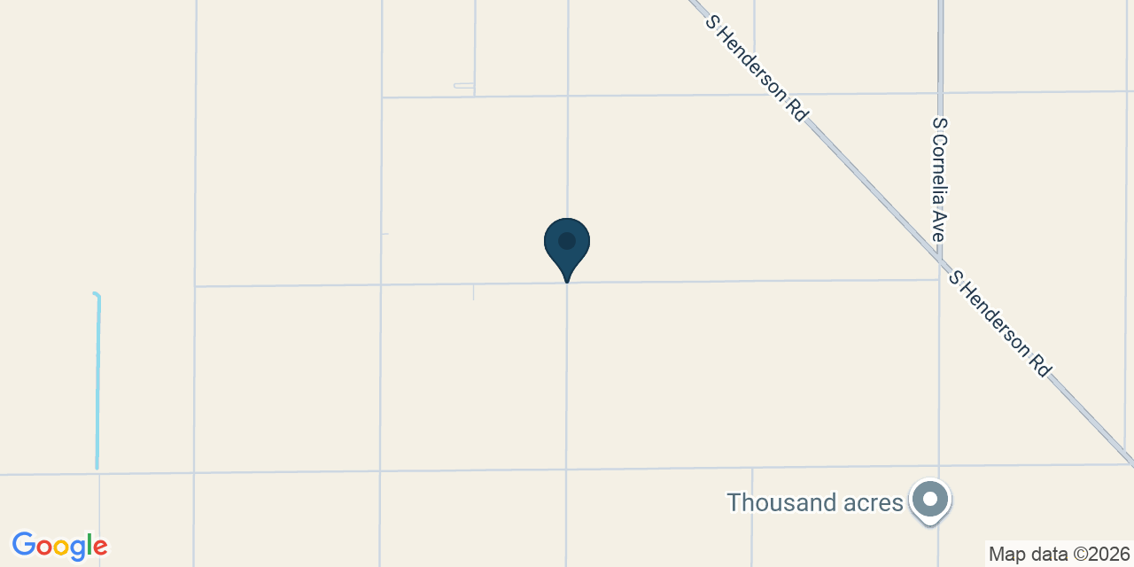 Map showing Fresno County, CA