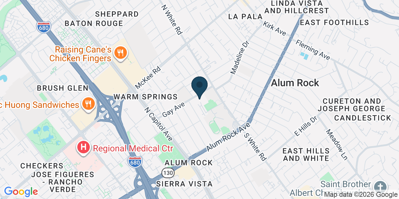 Map showing San Jose, Santa Clara County, CA