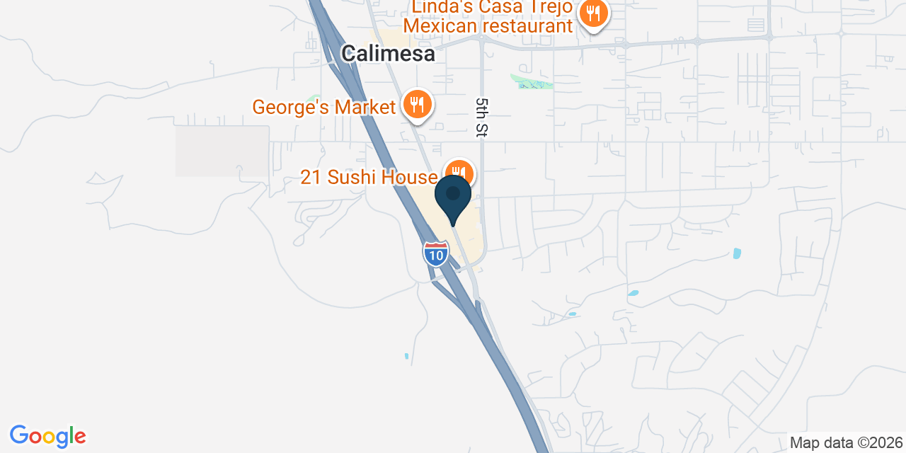 Map showing California