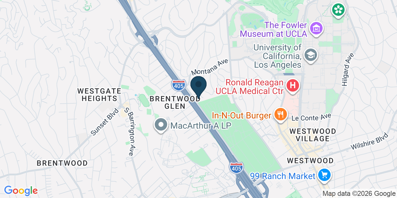 Map showing Los Angeles, Los Angeles County, CA