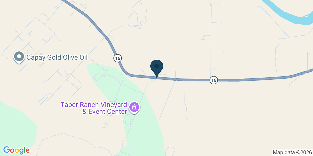 Map showing Yolo County, CA