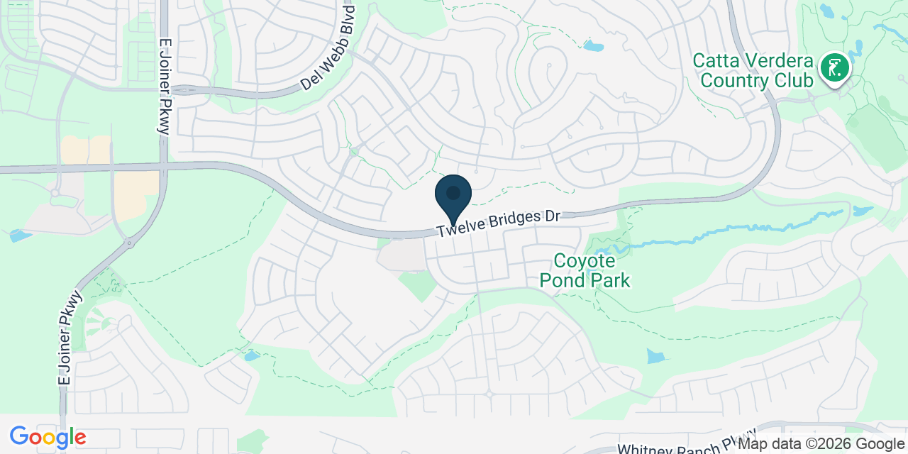 Map showing Lincoln, Placer County, CA