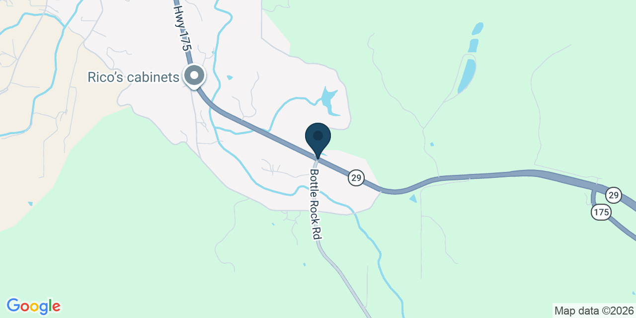 Map showing Lake County, CA